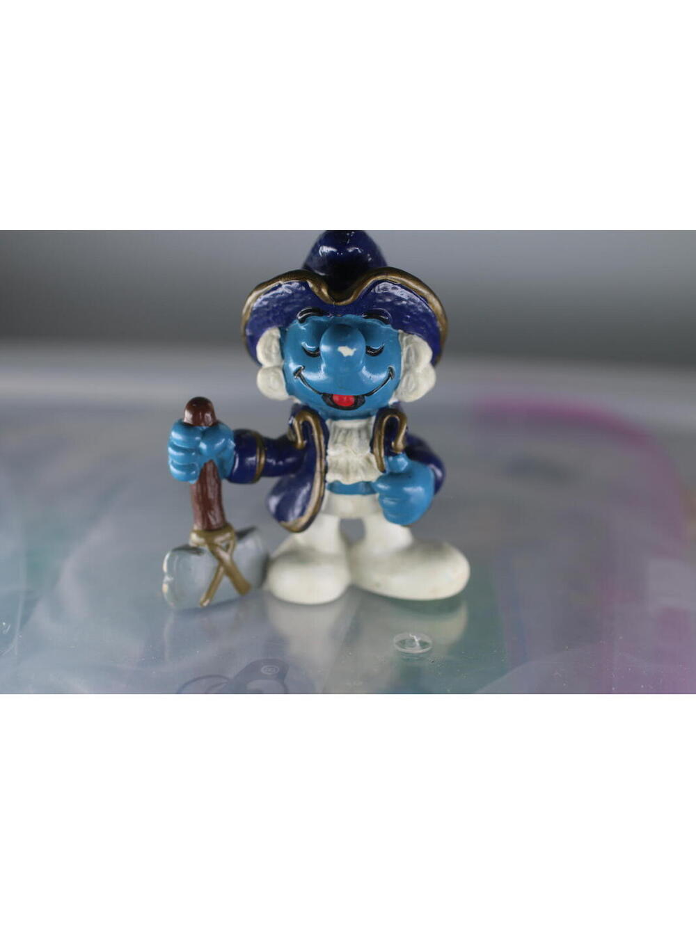 Vintage Historical Smurfs George Washington RARE 20505 Peyo Schleich 1984 Smurf